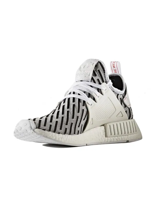 Кроссовки nmd_xr1 pk Adidas — изображение 3 из 4, белый/черный