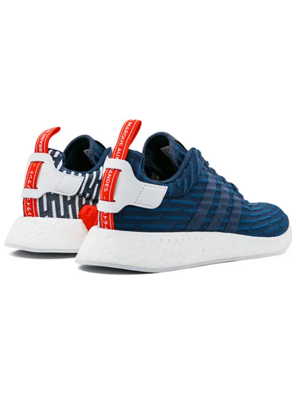 Кроссовки nmd_r2 pk Adidas — изображение 3 из 4, синий
