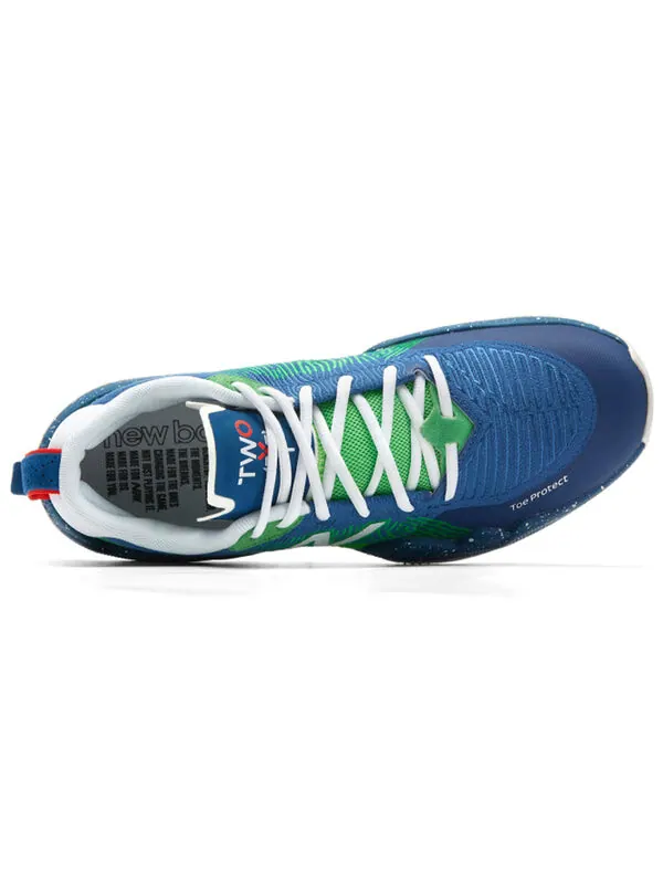 Кроссовки New Balance 2WXY Low 'Blue Green White' — изображение 3 из 4, синий/зеленый/белый