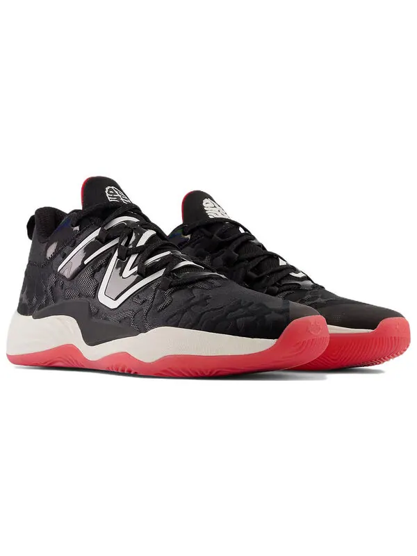 Кроссовки два wxy v3 x zach lavine New Balance — изображение 3 из 4, черный/белый/красный