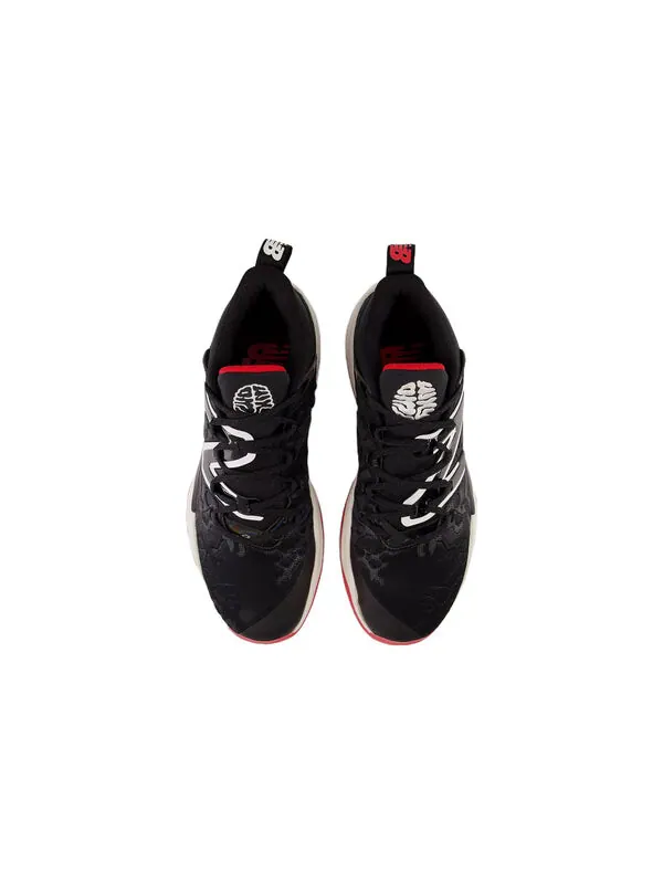 Кроссовки два wxy v3 x zach lavine New Balance — изображение 4 из 4, черный/белый/красный