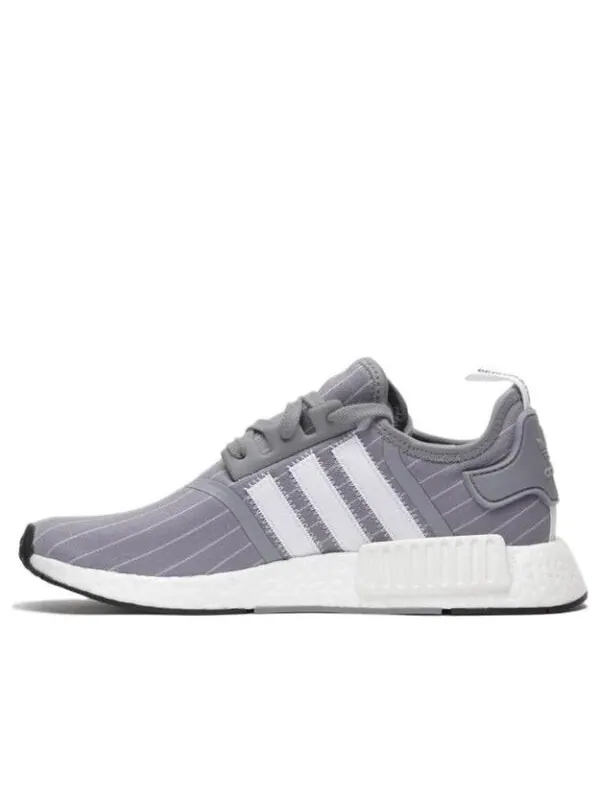 Кроссовки Bedwin & The Heartbreakers x nmd_r1 Adidas — изображение 1 из 3, серый/белый