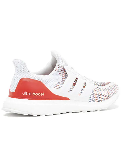 Кроссовки ультрабуст 2.0 Adidas — изображение 3 из 4, белый/белый/красный