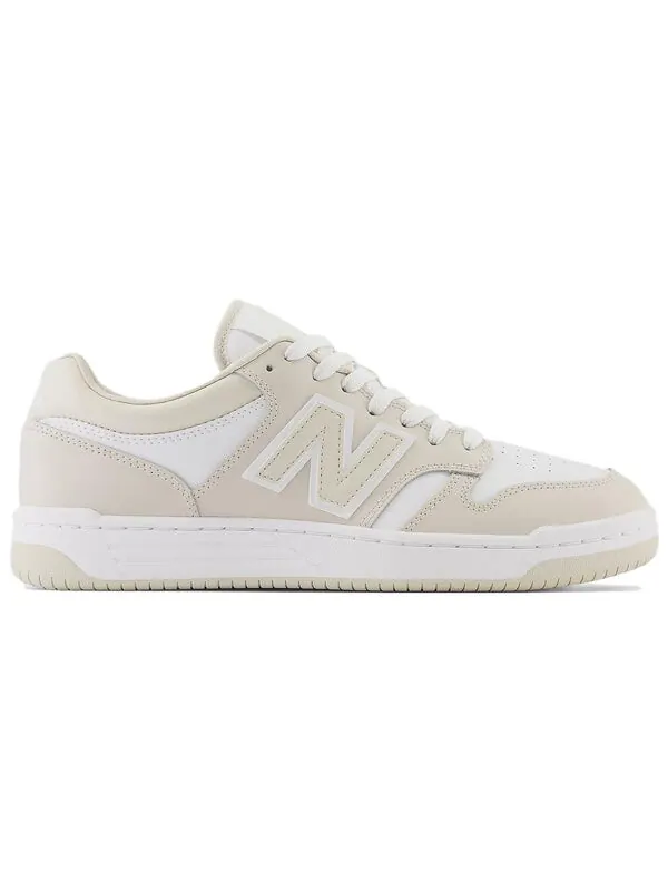 Кроссовки New Balance 480 'Timberwolf White' — изображение 2 из 4, белый