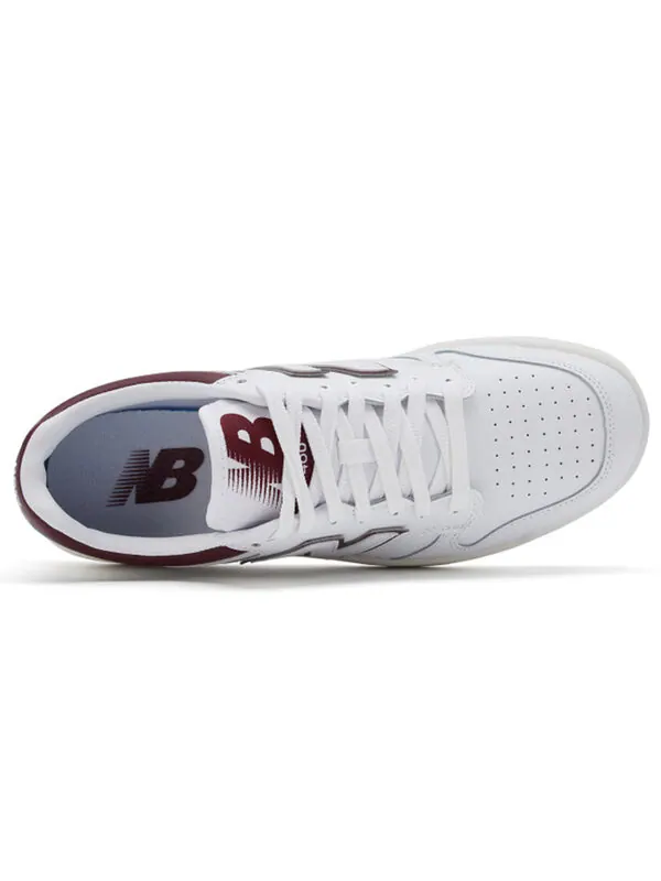Кроссовки 480 New Balance — изображение 2 из 4, белый/винный красный
