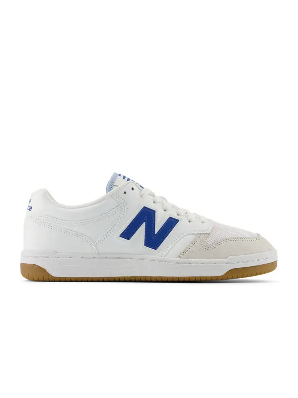 Кроссовки спортивные New Balance 480 — изображение 2 из 4, белый/синий
