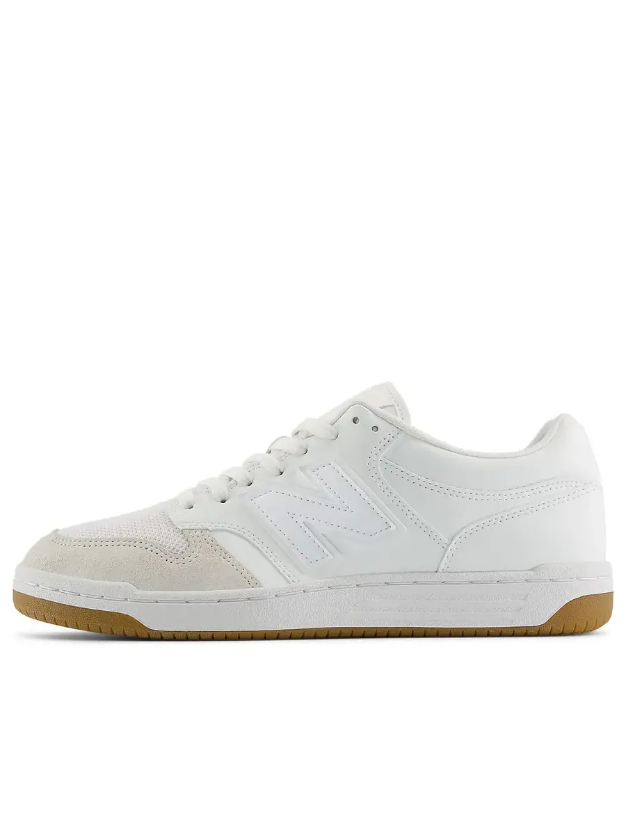 Кроссовки New Balance 480 'White Gum' — изображение 1 из 5, белый