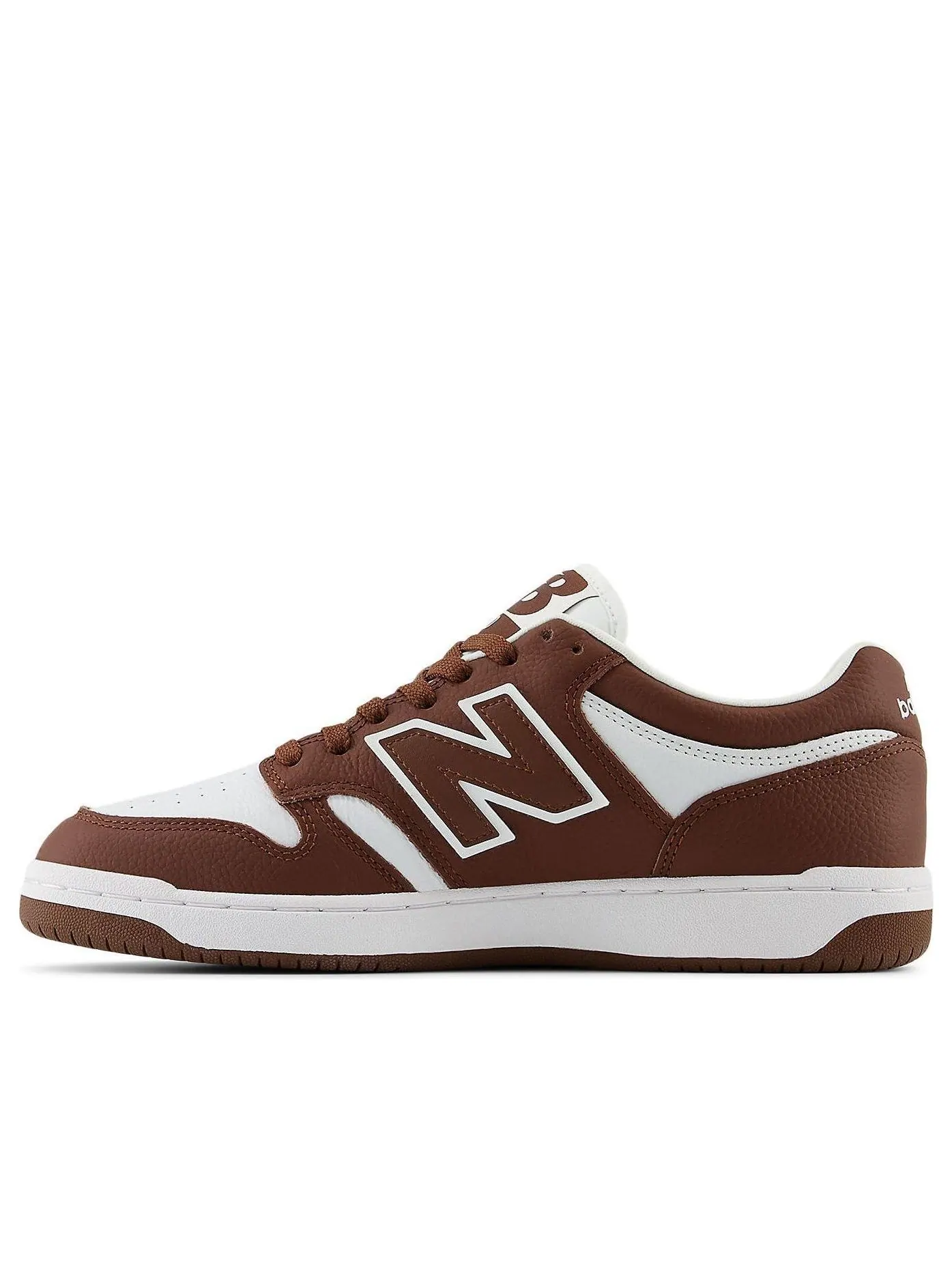 Кроссовки New Balance 480 'Brown' — изображение 1 из 5, коричневый/белый