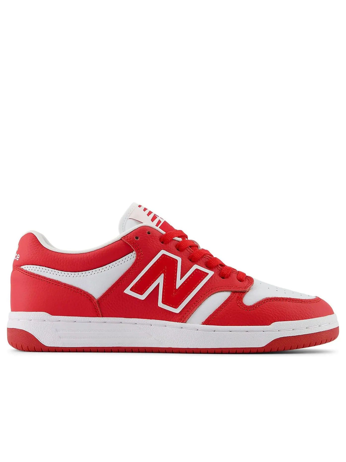 Кроссовки New Balance 480 'Red White' — изображение 2 из 5, красный/белый