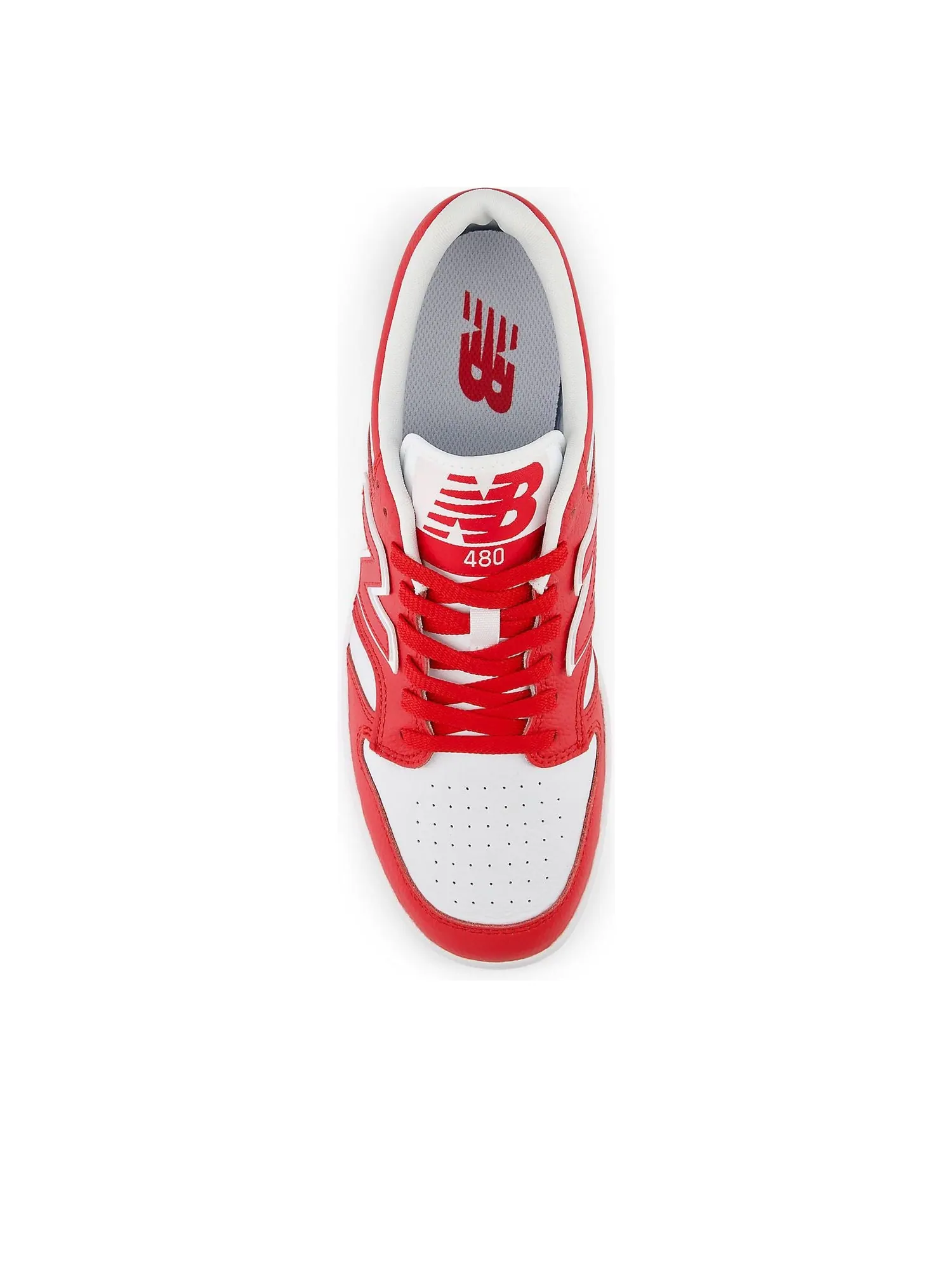 Кроссовки New Balance 480 'Red White' — изображение 3 из 5, красный/белый