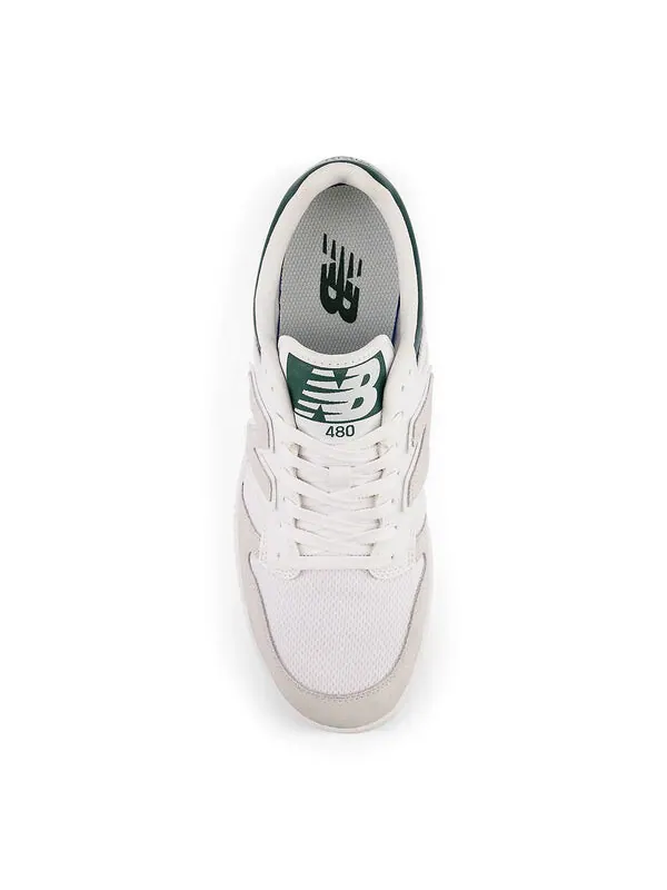 Кроссовки 480 New Balance — изображение 3 из 4, белый/зеленый