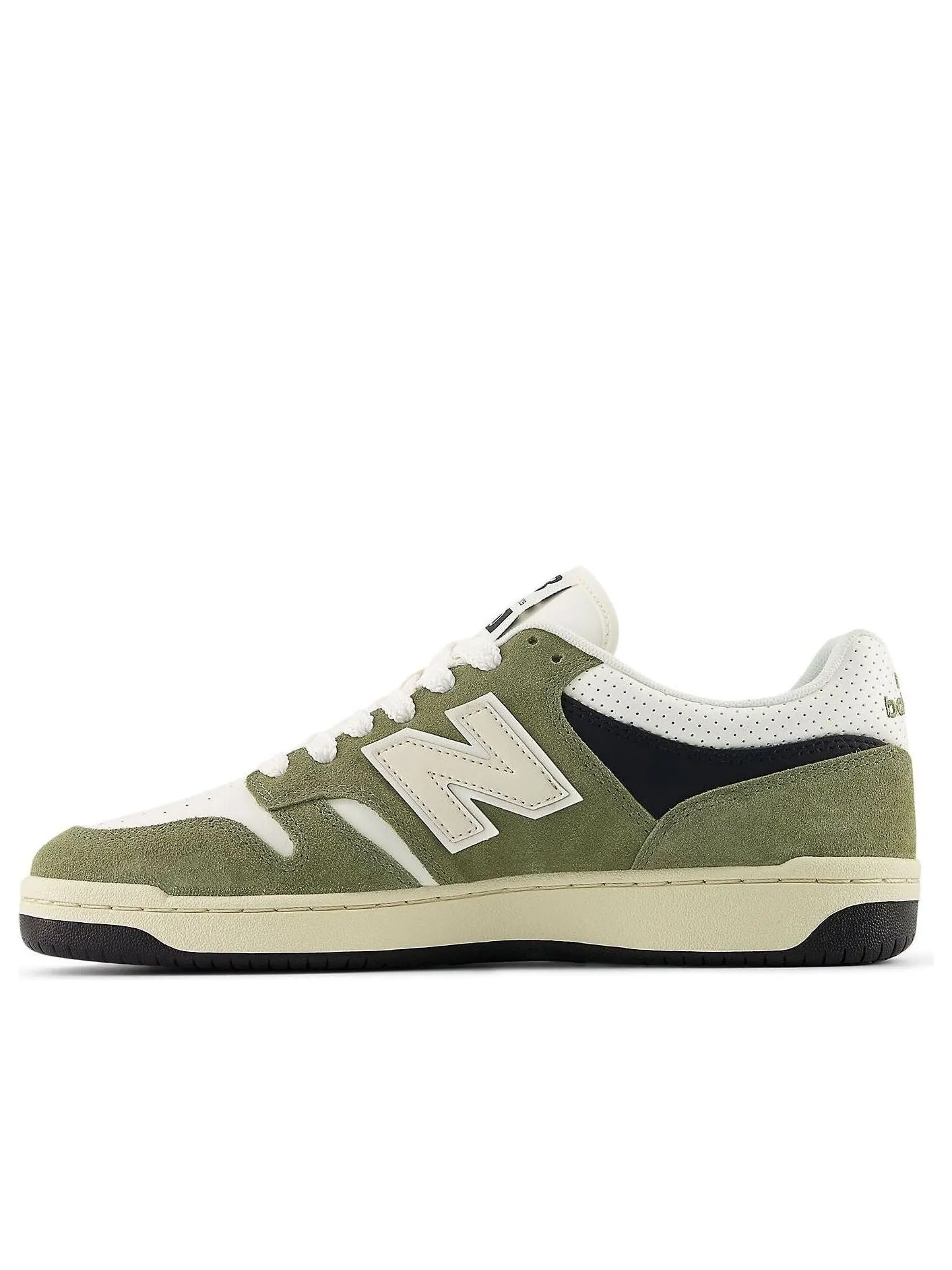 Кроссовки New Balance 480 'Dark Olivine Sea Salt' — изображение 1 из 5, морская соль