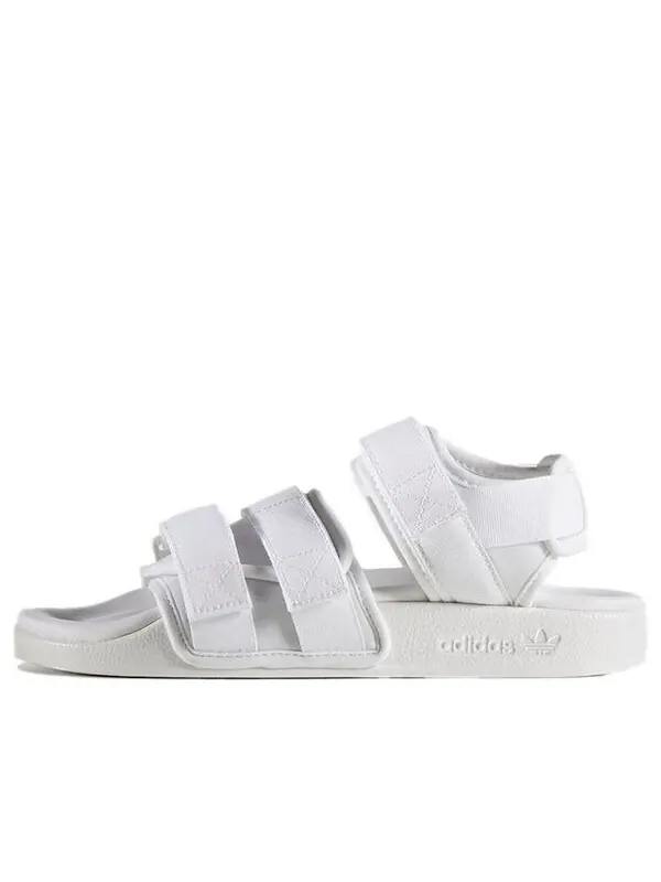 Сандалии оригиналы adilette sandal легкие удобные спортивные сандалии Adidas — изображение 1 из 4, белый