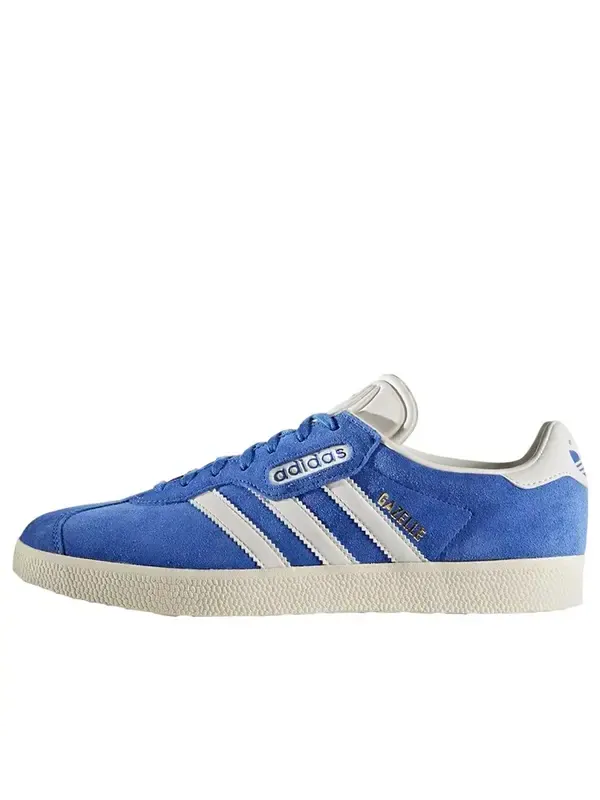Кроссовки газель супер Adidas — изображение 1 из 4, синий/белый