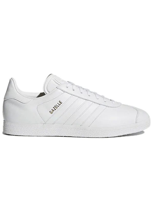 Кроссовки газель Adidas — изображение 2 из 4, белый/золотистый