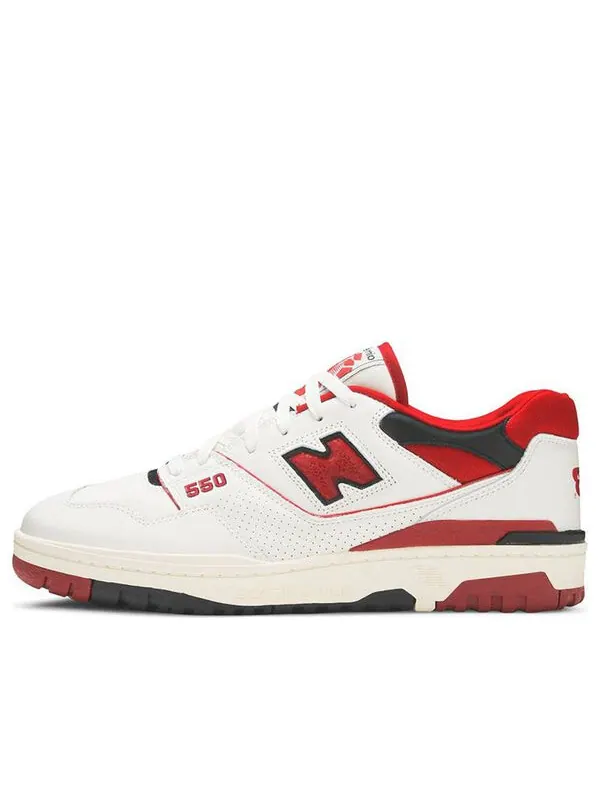 Кроссовки x aime leon dore 550 New Balance — изображение 1 из 4, белый/красный