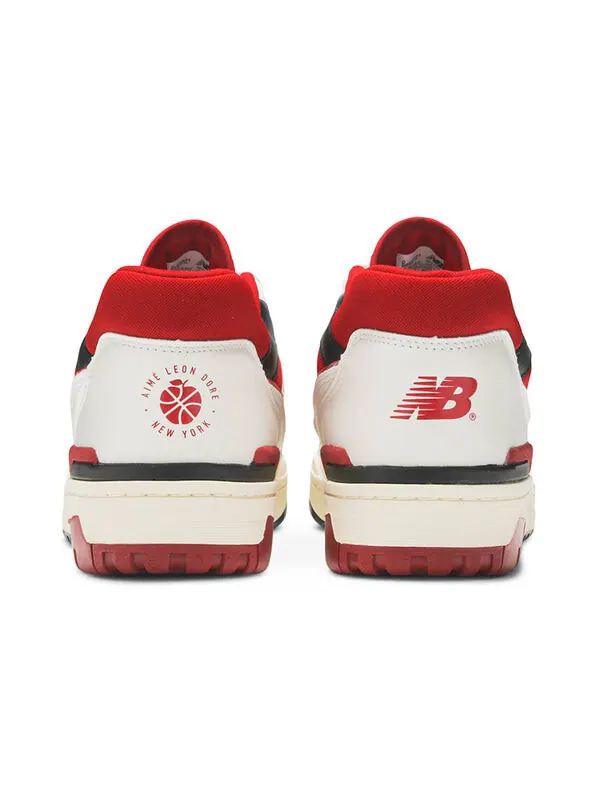 Кроссовки x aime leon dore 550 New Balance — изображение 4 из 4, белый/красный