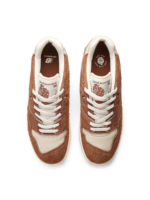 Кроссовки x aime leon dore 550 New Balance — изображение 2 из 4, коричневый бежевый