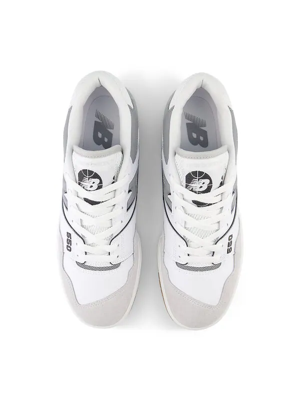 Кроссовки 550 New Balance — изображение 4 из 4, белый/серый