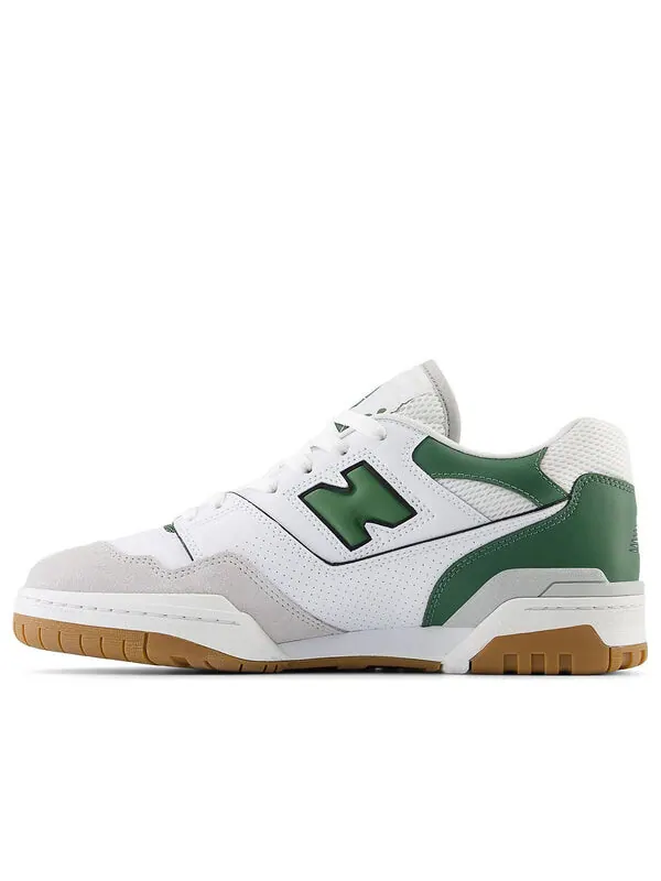 Кроссовки 550 New Balance — изображение 2 из 4, зеленый/белый