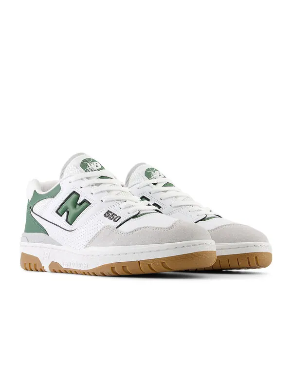 Кроссовки 550 New Balance — изображение 3 из 4, зеленый/белый