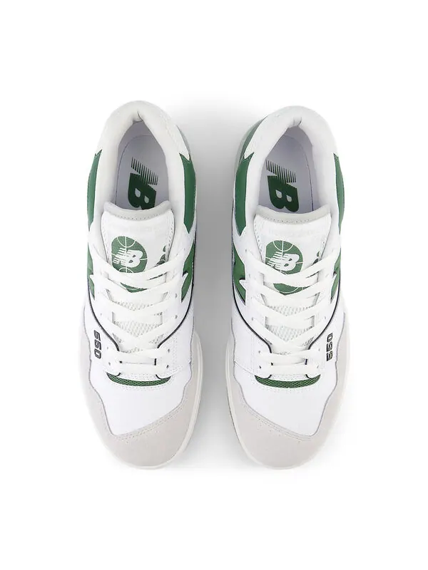 Кроссовки 550 New Balance — изображение 4 из 4, зеленый/белый