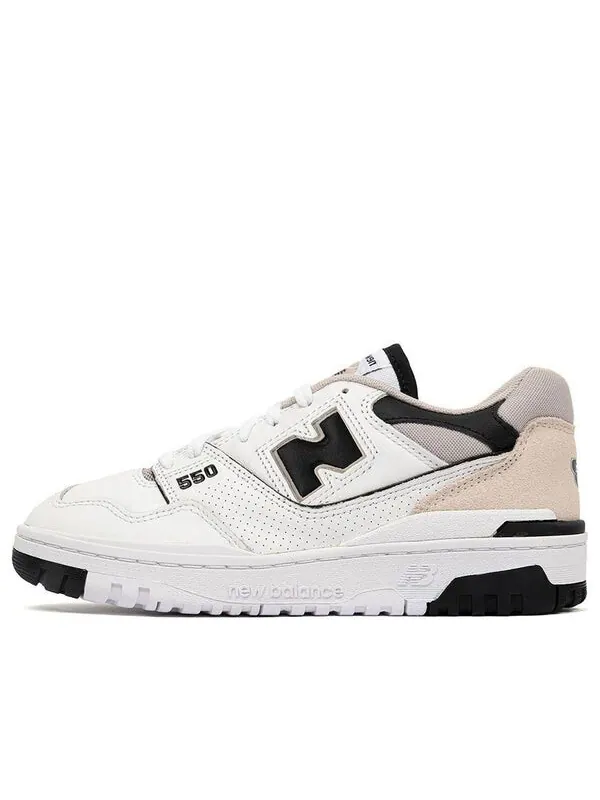 Кроссовки 550 'white black moonrock' New Balance — изображение 1 из 4, белый/черный
