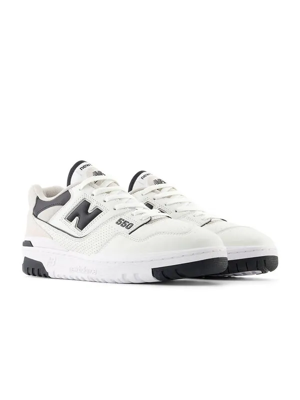 Кроссовки 550 'white black moonrock' New Balance — изображение 2 из 4, белый/черный