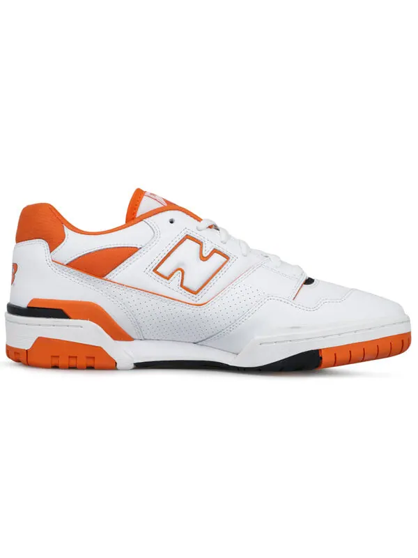 Кроссовки 550 New Balance — изображение 2 из 4, белый/оранжевый