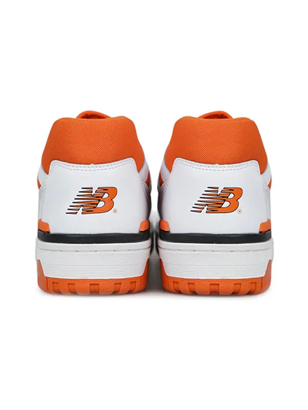 Кроссовки 550 New Balance — изображение 4 из 4, белый/оранжевый