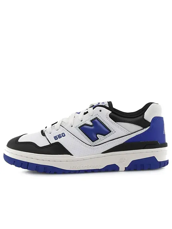 Кроссовки 550 New Balance — изображение 1 из 4, белый/черный/синий