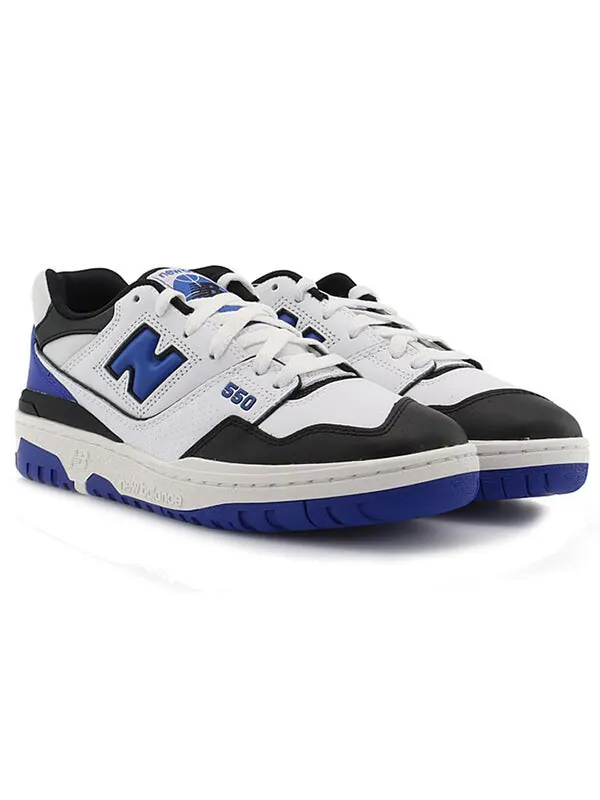 Кроссовки 550 New Balance — изображение 3 из 4, белый/черный/синий