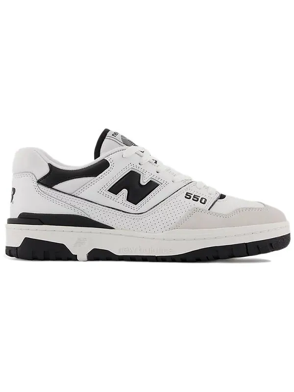 Кроссовки 550 New Balance — изображение 2 из 4, черный/белый