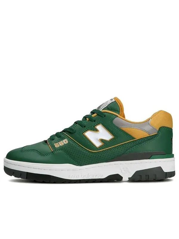 Кроссовки 550 New Balance — изображение 1 из 4, зеленый/желтый