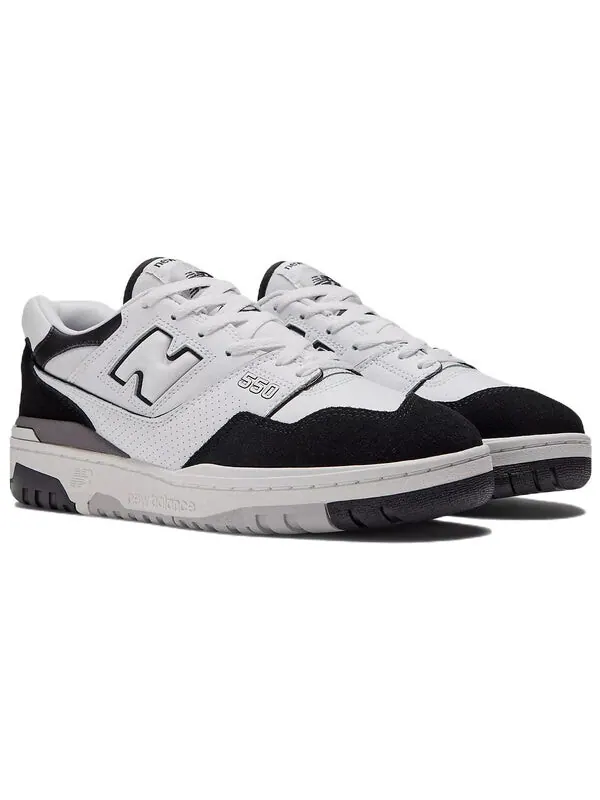 Кроссовки 550 New Balance — изображение 2 из 3, белый/черный