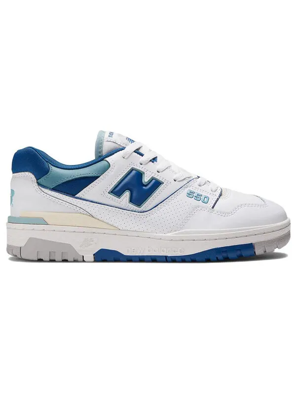 Кроссовки 550 New Balance — изображение 2 из 4, белый/синий