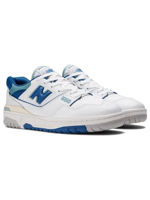 Кроссовки 550 New Balance — изображение 3 из 4, белый/синий