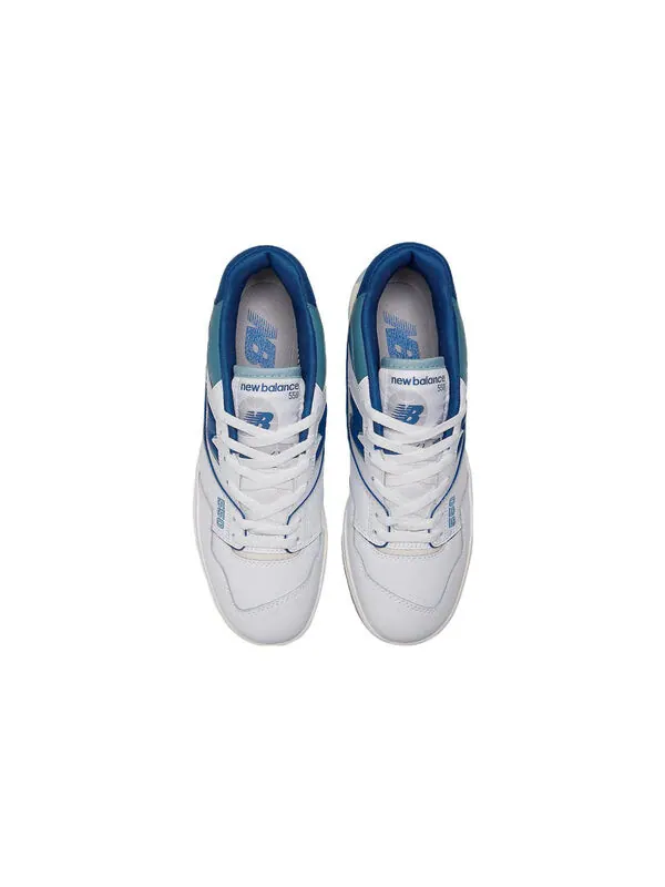Кроссовки 550 New Balance — изображение 4 из 4, белый/синий