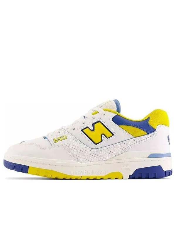 Кроссовки 550 New Balance — изображение 1 из 4, белый//синий