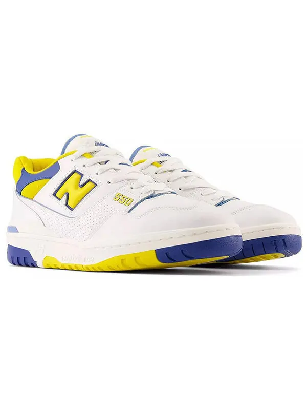 Кроссовки 550 New Balance — изображение 4 из 4, белый//синий