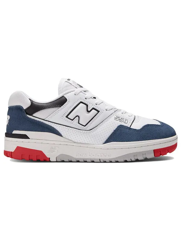 Кроссовки 550 New Balance — изображение 3 из 4, синий/белый