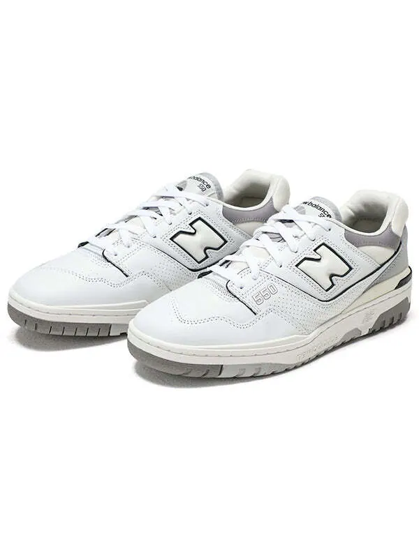 Кроссовки 550 New Balance — изображение 3 из 4, белый/серый