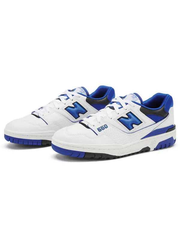 Кроссовки 550 New Balance — изображение 2 из 4, синий/белый
