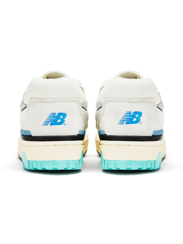 Кроссовки 550 New Balance — изображение 4 из 4, белый//серый/желтый