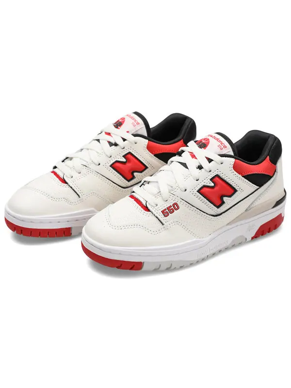 Кроссовки 550 New Balance — изображение 3 из 4, красный