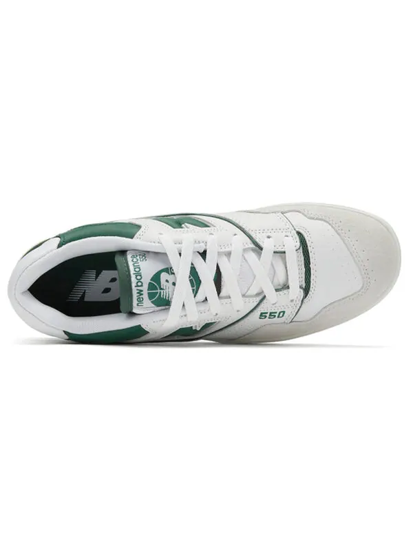Кроссовки 550 'white green' New Balance — изображение 3 из 4, белый/зеленый