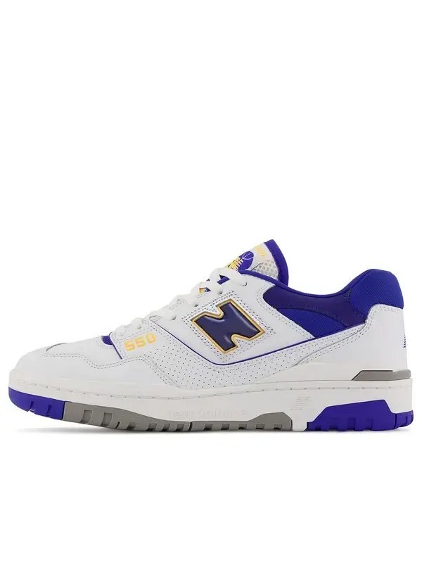 Кроссовки 550 New Balance — изображение 1 из 4, белый/синий/серый