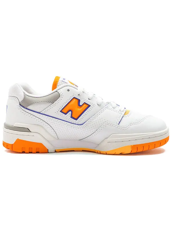 Кроссовки 550 New Balance — изображение 2 из 4, белый/желтый/серый