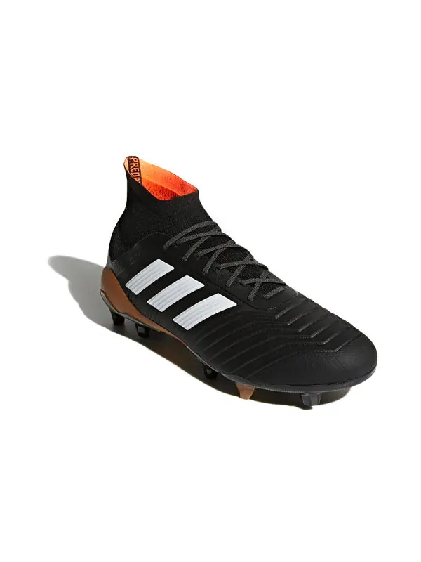 Кроссовки Predator 18.1 FG Adidas — изображение 3 из 4, черный/белый/золотистый