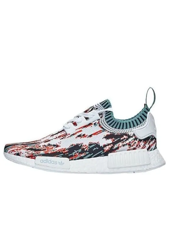 Кроссовки sneakersnstuff x nmd_r1 primeknit Adidas — изображение 1 из 4, белый/черный/красный